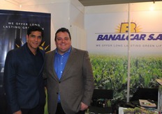 Juan Carvajal y Juan Carlos Reyna Peré, de Banalcar, Ecuador.