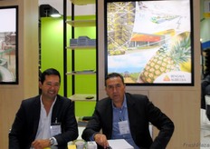 Patricio Aguirre y Adres Kuratomi Nakayama, de Bengala Agrícola, Colombia.