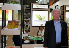 Johan Beckers, de Andes Fruits Colombia, que comenzó hace poco con un gran proyecto de limas.