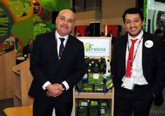 Clark MacDonald y Luis Fernando Teo, de Frutesa, Guatemala.