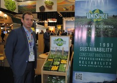 Javier Desana, de Fresh Delight, empresa del Reino Unido que importa frutas y hortalizas de Guatemala