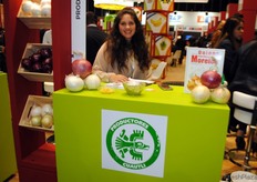 Alicia Galvan de Productores Cuautli, cebollas de México