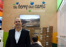 José Antonio Gómez, de Camposol, con su campaña de arándanos más reciente: The berry that cares