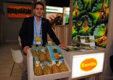 Michael Dähler, de Swiss Tropical (Fruit Marketing). Michael es uno de los dos hermanos de la próxima generación, que han relevado a su padre en el negocio.