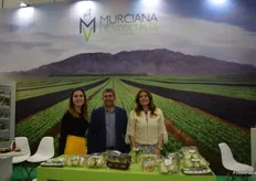 Stand de Murciana de Vegetales, especialista en diversas variedades de lechuga.