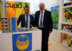 Danilo Serrano y Mark O'sullivan, de Banabay, también conocida en Latinoamérica como Ceinconsa, de Ecuador.