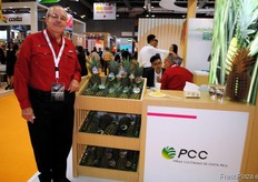 Luis Arturo Salazar, de PCC Piñas Cultivadas de Costa Rica.