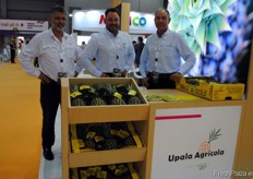 César Boente, Vicente I. Pérez y Alfredo Violio, de Upala Agrícola, Costa Rica.
