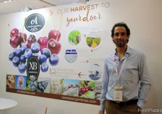 Matias Notti de ambas compañías Cerezas Argentina y Extraberries.