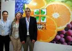 También este año ha estado presente en Asia Fruit Logistica el equipo de Trébol Pampa Argentina.
