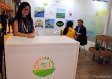 También desde Argentina ha estado presente este año EPS Farms, productores y exportadores de arándanos.