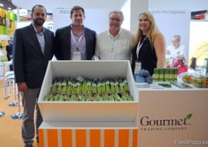 El equipo de Gourmet, conocido por su exportación de espárrago verde.