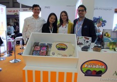 El equipo de Berries Paradise, empresa mexicana de berries.