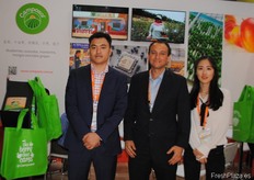 El equipo de Camposol Food Trading Co ltd, conocido principalmente como Camposol China, con sede en Shanghái.