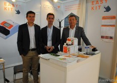 Raúl Perelló, Juan Carlos Martín-Loeches y Juanjo Ferrandis de Citrosol, España.