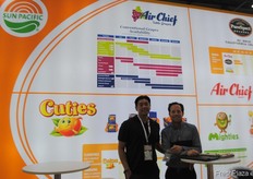 Chris Srisinthorn and Brian Autenrieth de Sun Pacific, empresa de Estados Unidos.