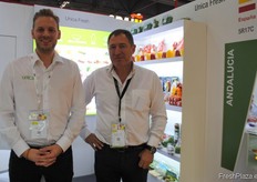Nils Angelike y Jesús Aragón García, de Unica Fresh, España.