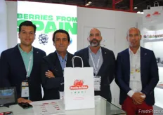 El equipo de Freson de Palos, Pedro Gacría Mesías, Antonio Oliveira, Jaime Zaforas Díaz y Gonzalez Anglés Acevedo.