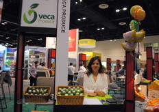 July Velázquez, de Veca Produce, conocida exportadora de limón Persa de México.