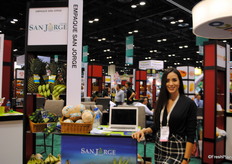 María Gómez, de la empresa mexicana Empaque San Jorge.