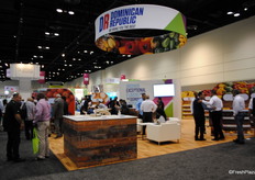 El stand de la República Dominicana crece cada año.