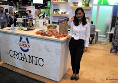 Carmen Elizarraras, de Mr. Lucky, exportadora mexicana de hortalizas.