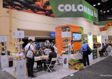 El pabellón colombiano este año.