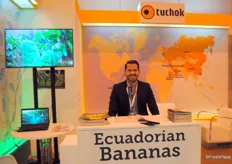 Sebastián Umpierrez, de la empresa ecuatoriana Tuchok.