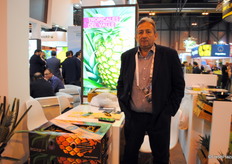 Álvaro Figueroa, de Tropicalles del Valle, Costa Rica, este año por primera vez con stand propio. 