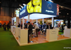 El pabellón argentino.