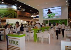 Stand del grupo Unica Fresh.