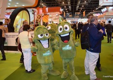 Los mini pepinos My Cubies, de Rijk Zwaan, amenizaron los días de feria. 