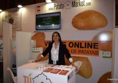 Queta Díaz, responsable de marketing de Potato Market, para la compra y venta profesional online de patatas. 