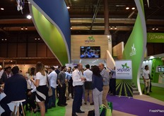 Stand de Seipasa, fabricante de bioestimulantes agrícolas, biopesticidasl,fitosanitarios y fertilizantes. 