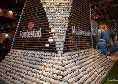 Ofrenda expuesta en el stand de Fontestad. 