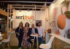 Stand de Serifruit, de Castellón, empresa productora y comercializadora de naranjas y mandarinas. 