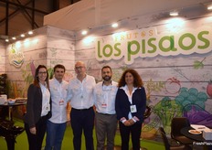 Stand de Frutos Los Pisaos, de Granada, que ofrece tanto productos convencionales como ecológicos. El boniato es una de sus especialidades. 