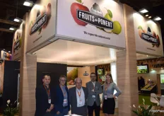Stand de Fruits de Ponent, cooperativa de Lleida líder en la producción y comercialización de fruta de hueso. 