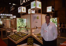 Florencio Lázaro, productor de pera de Rincón de Soto asociado a la empresa Miss Fruit.