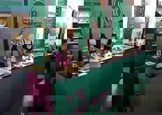 Stand de Sun & Vegs, marca de productos elaborados sanos y listos para comer del Grupo Alimentario Citrus (GAC).