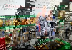 Stand de Udapa, empresa especializada en la producción y comercialización de patata que celebra 25 años.