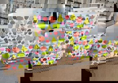 Nueva barqueta de cartón expuesta en el stand de UNIQ