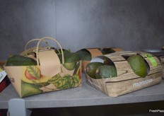 Envases para mango y aguacate con gran reducción del uso de plástico en el stand de Montosa.