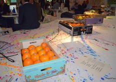 Marcas de Hispalco, expuestas en el stand.