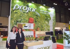 Stand de Projar, especialista en sustratos, macetas, fibra de coco y bandejas para la propagación y producción hidropónica de berries, hortícolas e higo.