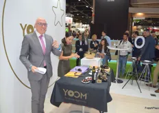David Bodas, Director de Marketing de Syngenta, participando en un show cooking con su nuevo tomate YOOM.