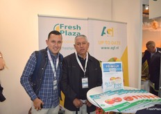 Missael y Gerardo Guillén, de AvoEuro, productores mexicanos de aguacate en Michoacán.