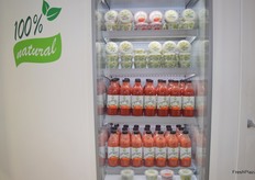 Guacamole y gazpacho 100% natural sin aditivos en el stand de la empresa granadina Grupo la Caña.