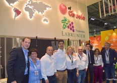 Equipo de El Ciruelo, empresa murciana productora de fruta de hueso y uva sin semilla que adquirió recientemente a la brasileña Labrunier.