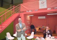 Joaquín Rey, promocionando las nuevas variedades de kiwi rojo y amarillo KIBI Red y Gold Kibi